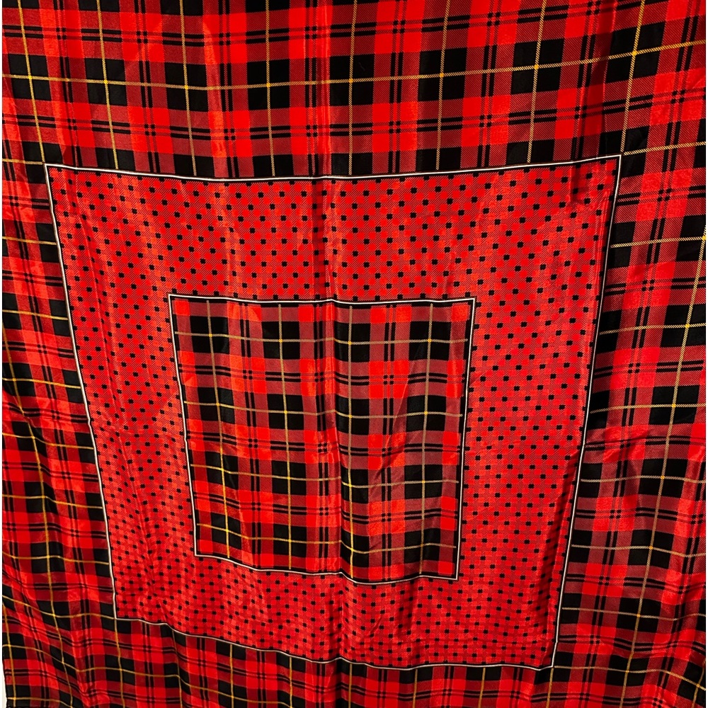 Baar and Beards vintage silk scarf